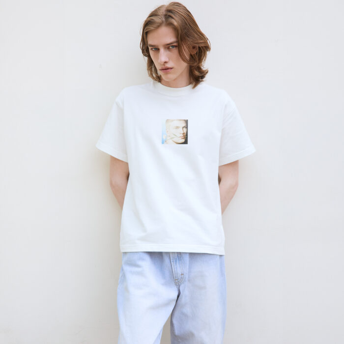T-shirt with print "Happy end" Vogue Ukraine x Mykola Tolmachov, white - Image 3