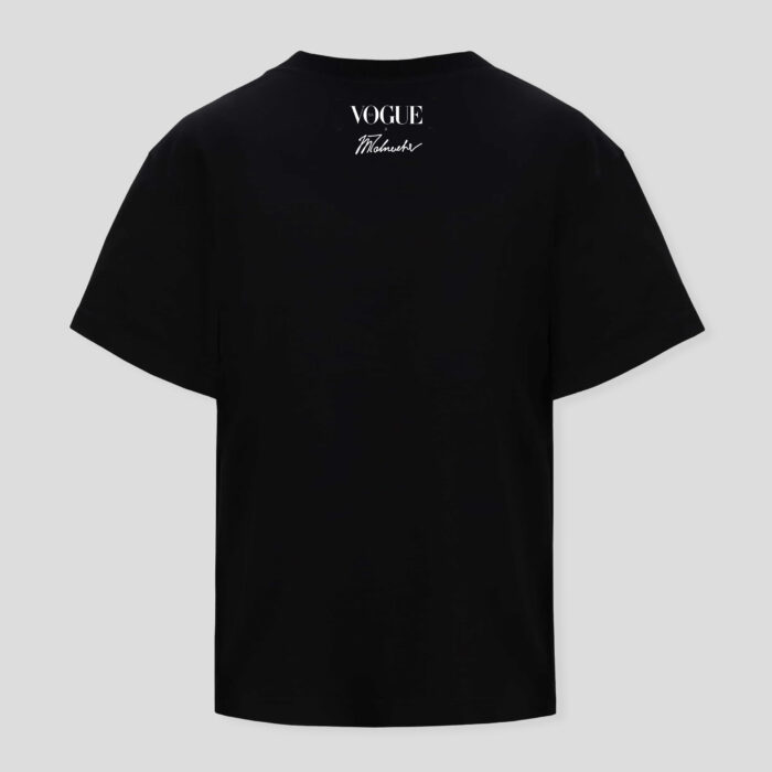 T-shirt with print "Boredomline" Vogue Ukraine x Mykola Tolmachov, black - Image 3