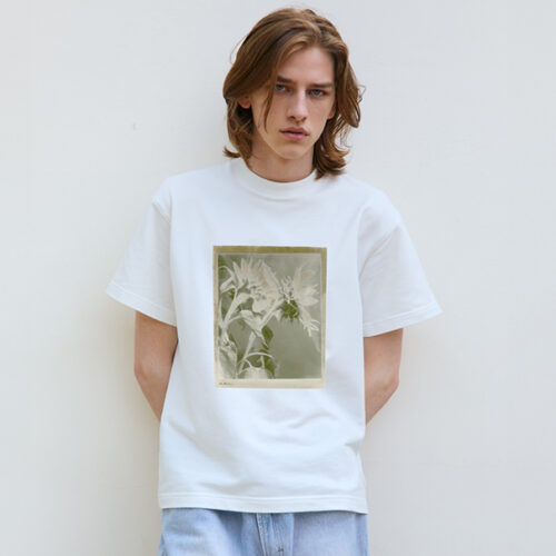 T-shirt with print “Sunflowers”, FUTURESPECTIVE × KERNEL, white