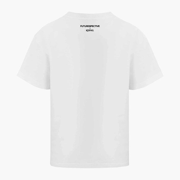 T-shirt with print “Sunflowers”, FUTURESPECTIVE × KERNEL, white - Image 3